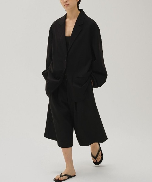 TODAYFUL(トゥデイフル)の「【TODAYFUL/トゥデイフル】Twill Bermuda Pants/ツイルバミューダパンツ(その他パンツ・レディース・ブラック/ダークブラウン系・36/38)」の13枚目の写真