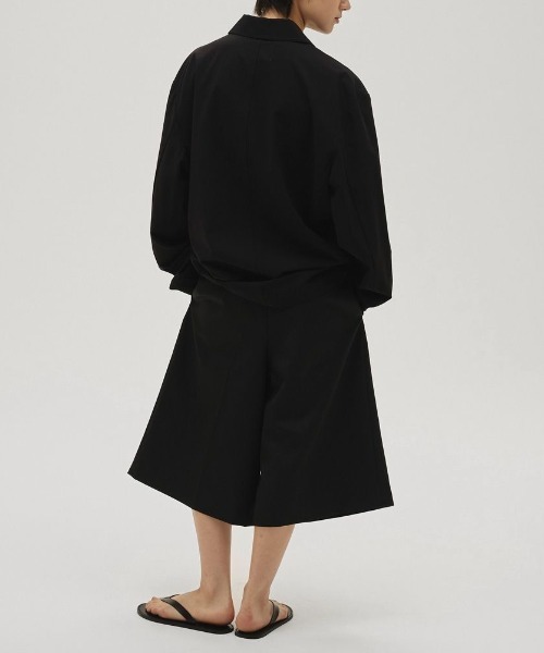 TODAYFUL(トゥデイフル)の「【TODAYFUL/トゥデイフル】Twill Bermuda Pants/ツイルバミューダパンツ(その他パンツ・レディース・ブラック/ダークブラウン系・36/38)」の11枚目の写真