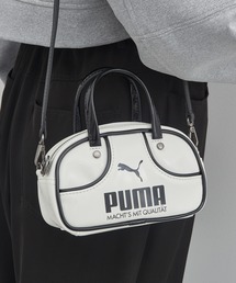 【PUMA】プーマ エナメル ミニショルダーバッグ マイクログリップバッグ ミニボストン