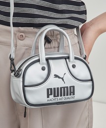 【PUMA】プーマ エナメル ミニショルダーバッグ マイクログリップバッグ ミニボストン