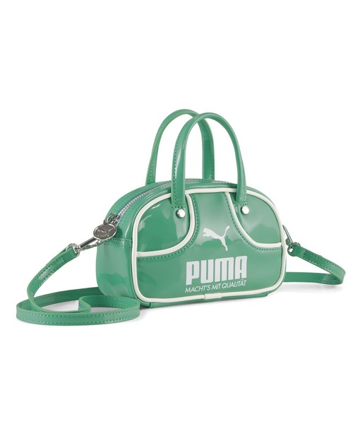 PUMA(プーマ)の「【PUMA】1976 マイクログリップバッグ(ショルダーバッグ・レディース・グリーン/ホワイト/レッド/ラベンダー/シルバー/ブルー/ブラック/ピンク・FREE)」の3枚目の写真