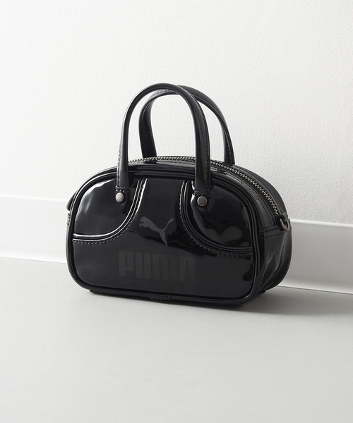 PUMA(プーマ)の「【PUMA】1976 マイクログリップバッグ(ショルダーバッグ・レディース・グリーン/ホワイト/レッド/ラベンダー/シルバー/ブルー/ブラック/ピンク・FREE)」の1枚目の写真