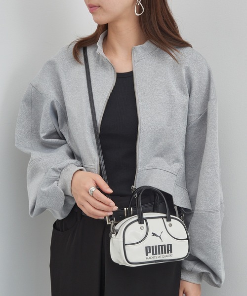PUMA(プーマ)の「【PUMA】プーマ エナメル ミニショルダーバッグ マイクログリップバッグ ミニボストン(ショルダーバッグ・レディース・グリーン/ホワイト/レッド/ラベンダー/シルバー/ブルー/ブラック/ピンク・FREE)」の15枚目の写真