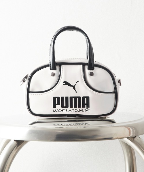 PUMA(プーマ)の「【PUMA】プーマ エナメル ミニショルダーバッグ マイクログリップバッグ ミニボストン(ショルダーバッグ・レディース・グリーン/ホワイト/レッド/ラベンダー/シルバー/ブルー/ブラック/ピンク・FREE)」の22枚目の写真