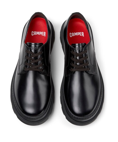 CAMPER（カンペール）の「[カンペール] BRUTUS+ / カジュアルシューズ（ドレスシューズ・メンズ・ブラック・25.5cm/26.0cm/27.5cm/27.0cm/28.0cm/25.0cm）」の2枚目の写真
