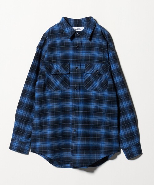 セール】＜NICE WEATHER＞ネル チェック シャツ（シャツ/ブラウス
