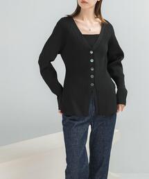 URBAN RESEARCH ROSSO WOMEN | ELENDEEK SILHOUETTE ENSEMBLE KT(カーディガン/ボレロ)