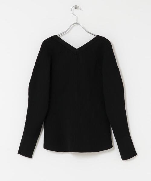 URBAN RESEARCH ROSSO WOMEN(アーバンリサーチ ロッソ)の「ELENDEEK SILHOUETTE ENSEMBLE KT(カーディガン/ボレロ・レディース・ブラック/ラベンダー・FREE)」の12枚目の写真