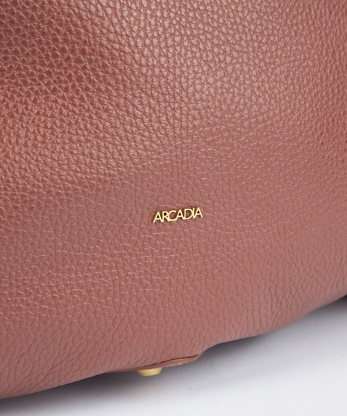 Arcadia(アルケイディア)の「スクエアショルダーバッグ《ARCADIA》(ショルダーバッグ・レディース・グリーン/ブラック・フリー)」の7枚目の写真