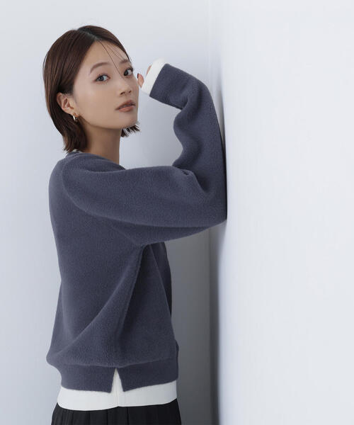 セール】◇ミニフェザーレイヤードライクニット（ニット/セーター