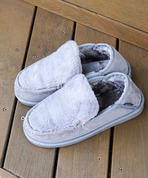 MEI（メイ）の「【MEI/メイ】2way モカシン ファー スリッポン（モカシン/デッキシューズ）」