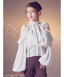 SNIDEL | シフォンボリュームブラウス(シャツ/ブラウス)