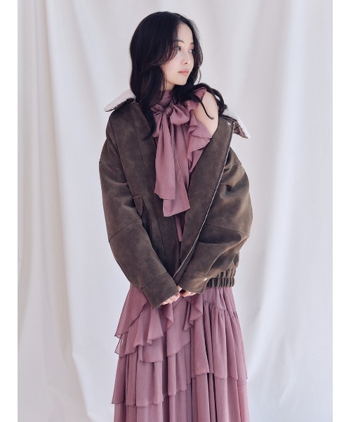 セール】シフォンボリュームブラウス（シャツ/ブラウス）｜SNIDEL