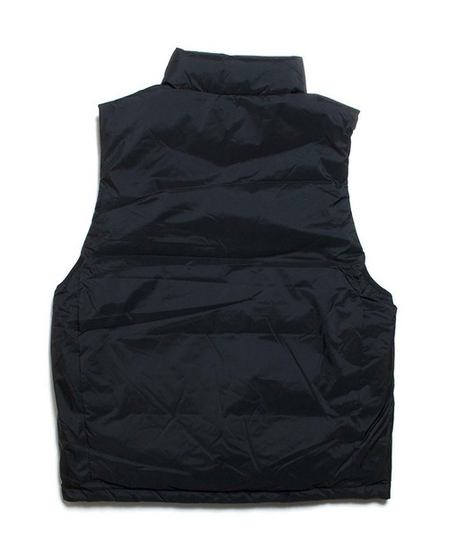 NANGA(ナンガ)の「NANGA-オーロラテックス スタンドカラー ダウンベスト(ダウンベスト・メンズ・グレー/ブラック・M/L/XL)」の12枚目の写真