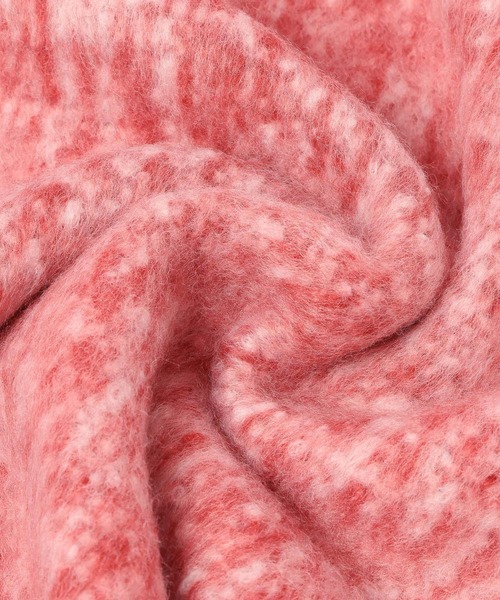 BAYFLOW（ベイフロー）の「静電気軽減メランジ（マフラー・レディース・レッド/ブルー・FREE）」の9枚目の写真