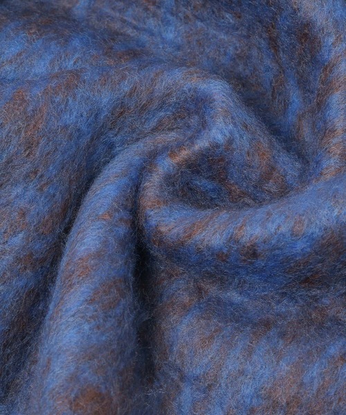 BAYFLOW（ベイフロー）の「静電気軽減メランジ（マフラー・レディース・レッド/ブルー・FREE）」の11枚目の写真