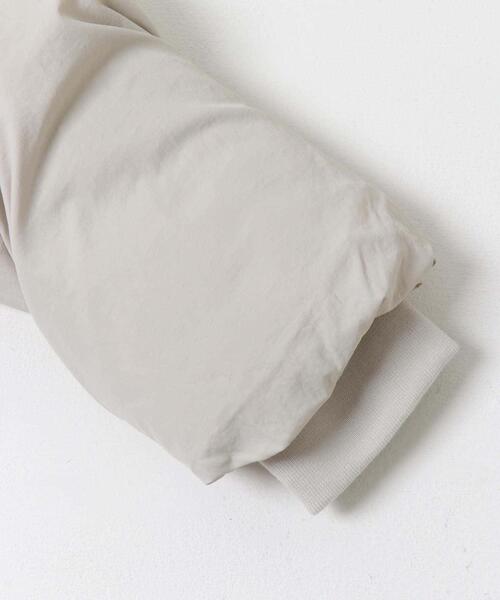 ITEMS URBANRESEARCH（アイテムズ アーバンリサーチ）の「GREENDOWNコクーンフードジャケット（ダウンジャケット/コート・レディース・ホワイト系その他/ブラック・FREE）」の10枚目の写真