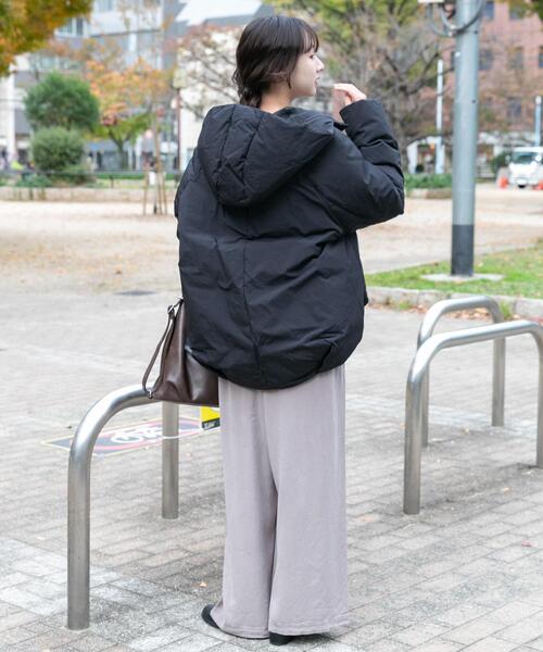 セール】GREENDOWNコクーンフードジャケット（ダウンジャケット/コート