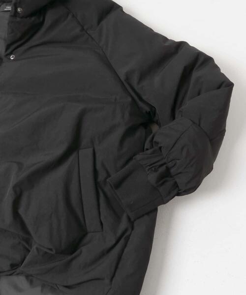 ITEMS URBANRESEARCH（アイテムズ アーバンリサーチ）の「GREENDOWNコクーンフードジャケット（ダウンジャケット/コート・レディース・ホワイト系その他/ブラック・FREE）」の19枚目の写真