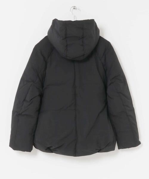 ITEMS URBANRESEARCH（アイテムズ アーバンリサーチ）の「GREENDOWNコクーンフードジャケット（ダウンジャケット/コート・レディース・ホワイト系その他/ブラック・FREE）」の21枚目の写真