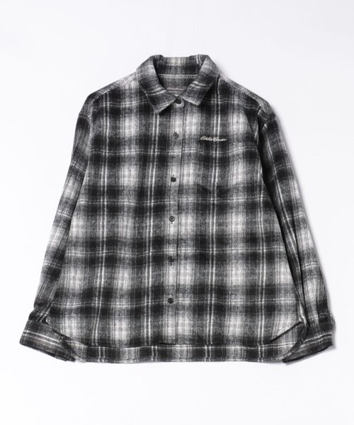 Eddie Bauer（エディーバウアー）の「バラード フランネル 長袖シャツ（シャツ/ブラウス・レディース・ブラック系/ベージュ系/ワイン系・S/M/L/XL）」の19枚目の写真