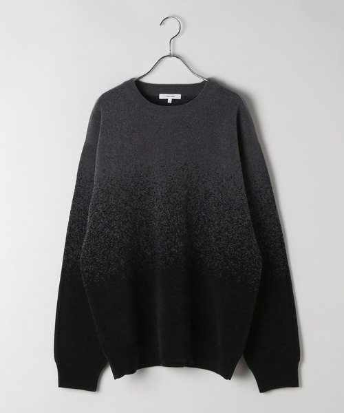 GLOBAL WORK（グローバルワーク）の「やわらかリッチモールニット/柄/581135（ニット/セーター・メンズ・チャコールグレー/ライトグレー/ブラック/ネイビー/ブルー/グレイッシュベージュ・SMALL/MEDIUM/LARGE/X-LARGE）」の19枚目の写真