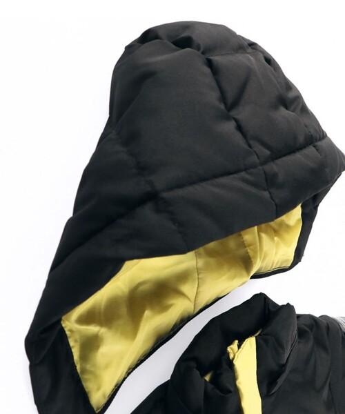 BRANSHES（ブランシェス）の「【はっ水/フード取り外し可】ダウンジャケット（ダウンジャケット/コート・キッズ・ベージュ/カーキオリーブ・130/110/100/120/150/140）」の10枚目の写真