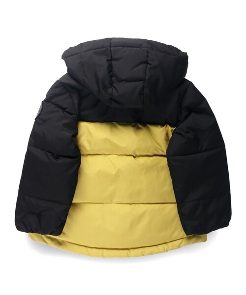 BRANSHES（ブランシェス）の「【はっ水/フード取り外し可】ダウンジャケット（ダウンジャケット/コート・キッズ・ベージュ/カーキオリーブ・130/110/100/120/150/140）」の15枚目の写真