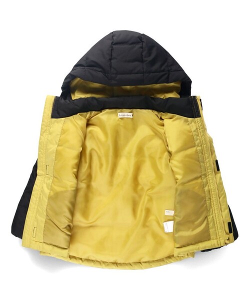 BRANSHES（ブランシェス）の「【はっ水/フード取り外し可】ダウンジャケット（ダウンジャケット/コート・キッズ・ベージュ/カーキオリーブ・130/110/100/120/150/140）」の16枚目の写真