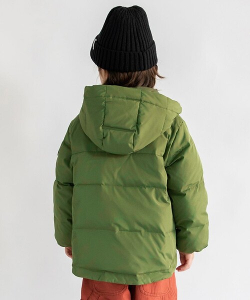 BRANSHES（ブランシェス）の「【はっ水/フード取り外し可】ダウンジャケット（ダウンジャケット/コート・キッズ・ベージュ/カーキオリーブ・130/110/100/120/150/140）」の22枚目の写真
