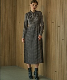 ERADIE（エラディエ）の「Classic Pleated One-piece クラシックプリントプリーツワンピース（ワンピース）」