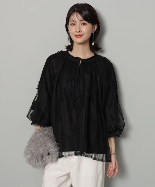 レースラインブラウス（シャツ/ブラウス）｜Arpege story