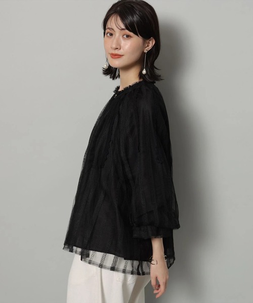 レースラインブラウス（シャツ/ブラウス）｜Arpege story