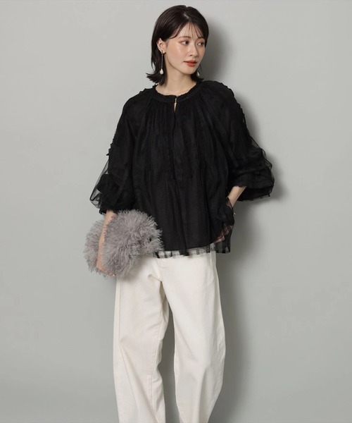 レースラインブラウス（シャツ/ブラウス）｜Arpege story