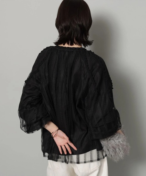 レースラインブラウス（シャツ/ブラウス）｜Arpege story