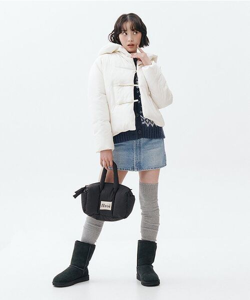 NICK&NICOLE(ニックアンドニコール)の「ETHNIC JACQUARD SWEATER CARDIGAN_NAVY(カーディガン/ボレロ・レディース・その他・FREE)」の6枚目の写真
