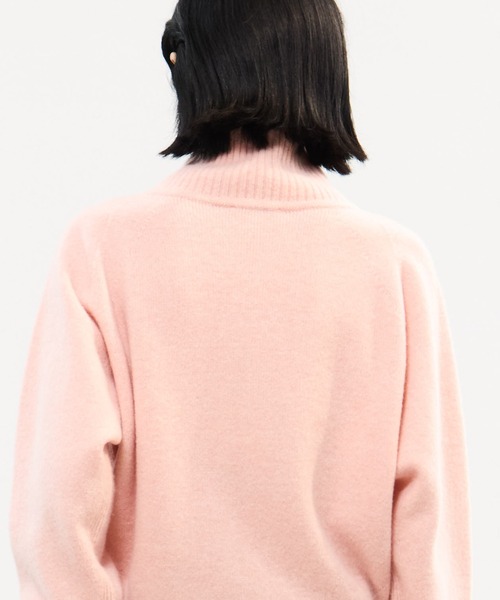 セール】【STUDIOUS/ステュディオス】Cashmere Wool Drivers Knit