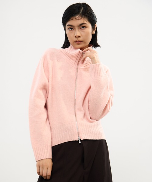 セール】【STUDIOUS/ステュディオス】Cashmere Wool Drivers Knit