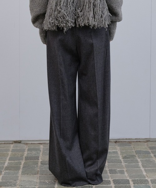 LE CIEL BLEU（ルシェルブルー）の「ラップフロントトラウザー / Wrap Front Trousers（その他パンツ・レディース・ブラック/チャコールグレー/ラベンダー/ブラウン・34/36/38）」の12枚目の写真