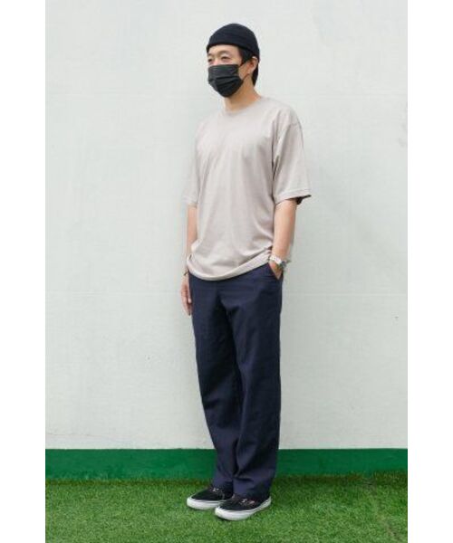 MUSINSA STANDARD（ムシンサスタンダード）の「[クールタンダード] リラックスフィットクルーネックTシャツ [マッシュルーム]（Tシャツ/カットソー・メンズ・その他・X-LARGE/XX-LARGE/XXX-LARGE/SMALL/MEDIUM/LARGE）」の8枚目の写真