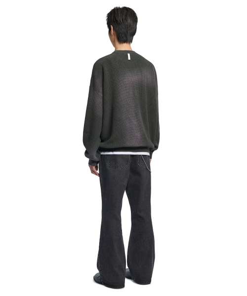 NOMANUAL(NOMANUAL)の「SPRAY DYEING KNIT - KHAKI(ニット/セーター・レディース・その他・MEDIUM/LARGE/X-LARGE/SMALL)」の4枚目の写真