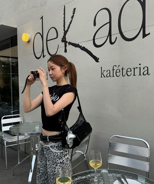 SETUP-EXE(セットアップイーエックスイー)の「LEOPARD LACE PANTS / WHITE(その他パンツ・レディース・その他・SMALL/MEDIUM)」の6枚目の写真