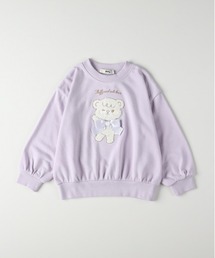 MPS（エムピーエス）の「【MPS】クマアップリケ スウェットプルオーバー (おしゃれ/子供服/リボン/カジュアル/遊び心)（スウェット）」