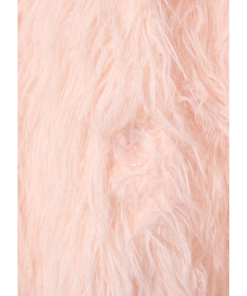 NOTREemor（ノートルエモア）の「emu cardigan（ニット/セーター・レディース・ベビーピンク/モカ・FREE）」の6枚目の写真