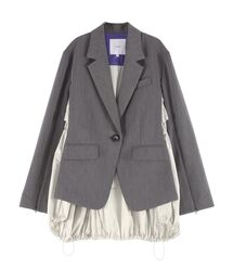 ジャケット・アウター UN3D. セール】SHEER LAYERED JK【セットアップ着用可能】 / シアー