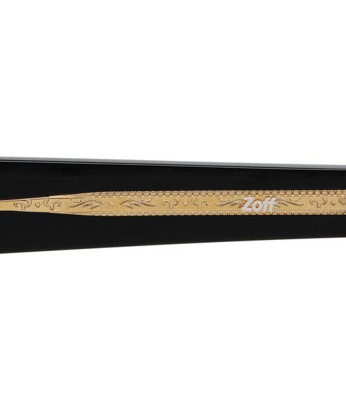 Zoff（ゾフ）の「[東海オンエア としみつさんコラボ] Zoff | TOSHIMITSU ウェリントン型 メガネ｜サーモント 眼鏡 伊達めがね 度付き (レンズ交換券付き) 度あり 度なし ユニセックス（メガネ・メンズ・グリーン系その他/ブラック/ブラウン系その他2・FREE）」の9枚目の写真