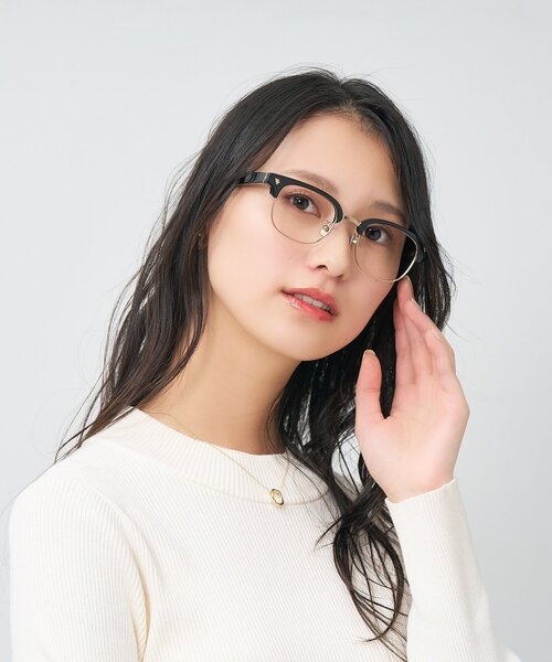 Zoff（ゾフ）の「[東海オンエア としみつさんコラボ] Zoff | TOSHIMITSU ウェリントン型 メガネ｜サーモント 眼鏡 伊達めがね 度付き (レンズ交換券付き) 度あり 度なし ユニセックス（メガネ・メンズ・グリーン系その他/ブラック/ブラウン系その他2・FREE）」の13枚目の写真