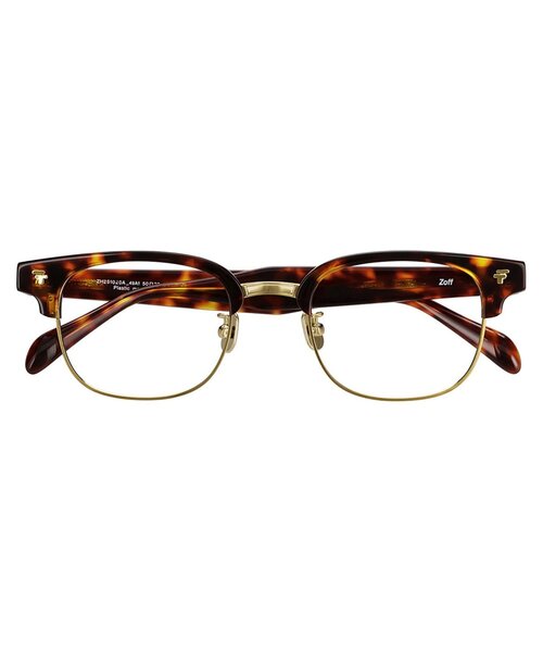 Zoff（ゾフ）の「[東海オンエア としみつさんコラボ] Zoff | TOSHIMITSU ウェリントン型 メガネ｜サーモント 眼鏡 伊達めがね 度付き (レンズ交換券付き) 度あり 度なし ユニセックス（メガネ・メンズ・グリーン系その他/ブラック/ブラウン系その他2・FREE）」の18枚目の写真