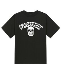 KTB0168 レタリングオールドスクール半袖Tシャツ - ブラック