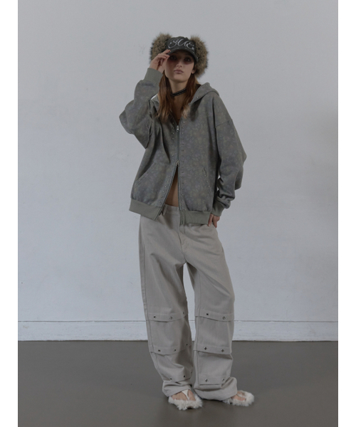 SETUP-EXE(セットアップイーエックスイー)の「PIN TUCK EYELET PANTS / BEIGE(その他パンツ・レディース・その他・SMALL/MEDIUM)」の9枚目の写真